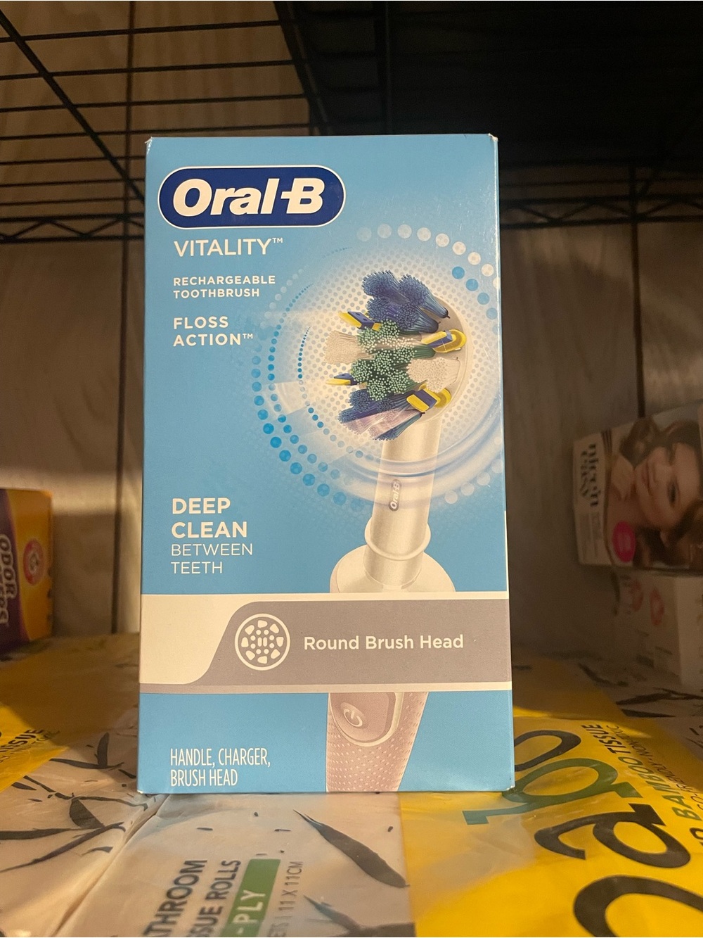 Oral-B Vitality Rechargeable Toothbrush - Light Blue
